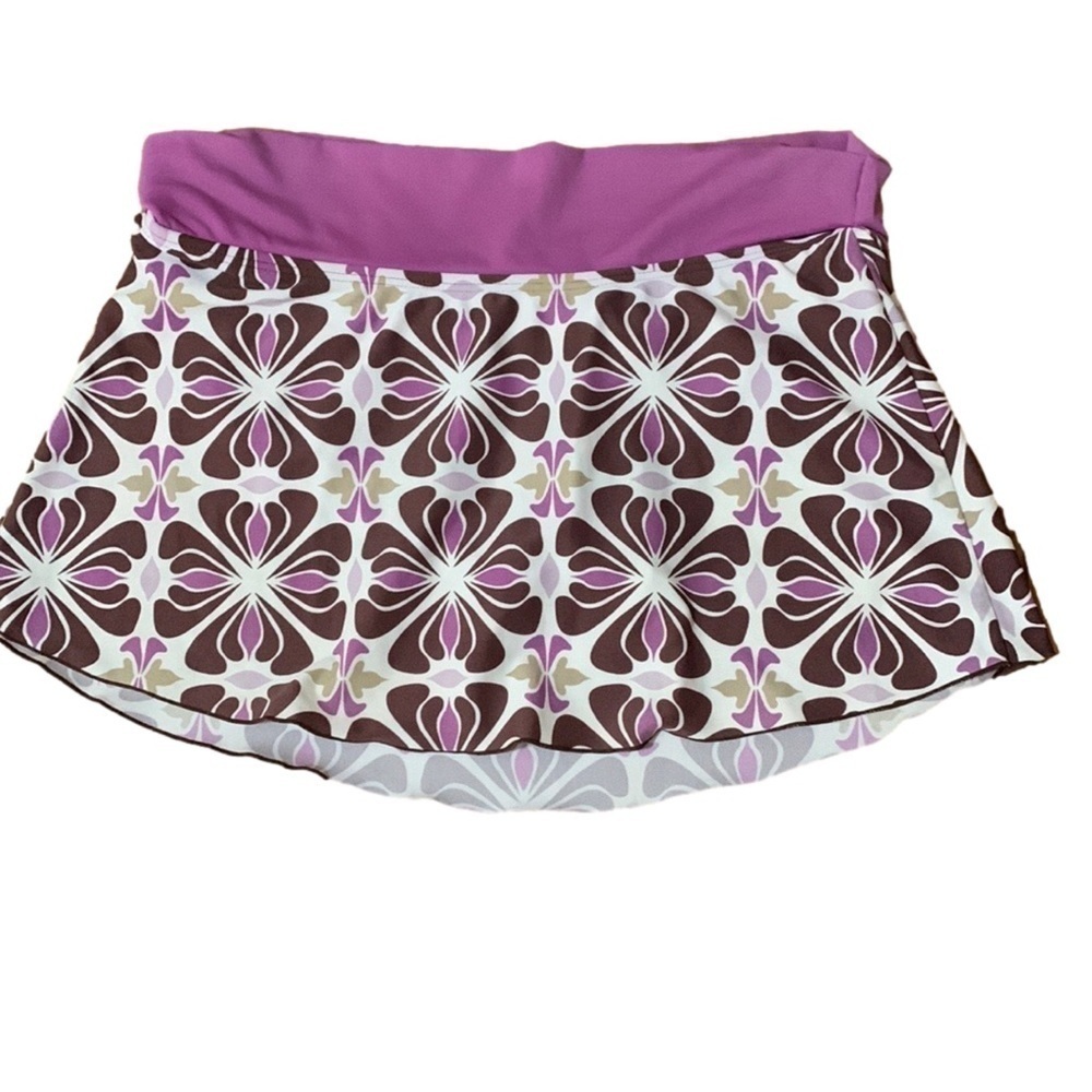 Athleta Skort, Size S, Ivory Rose & Brown.